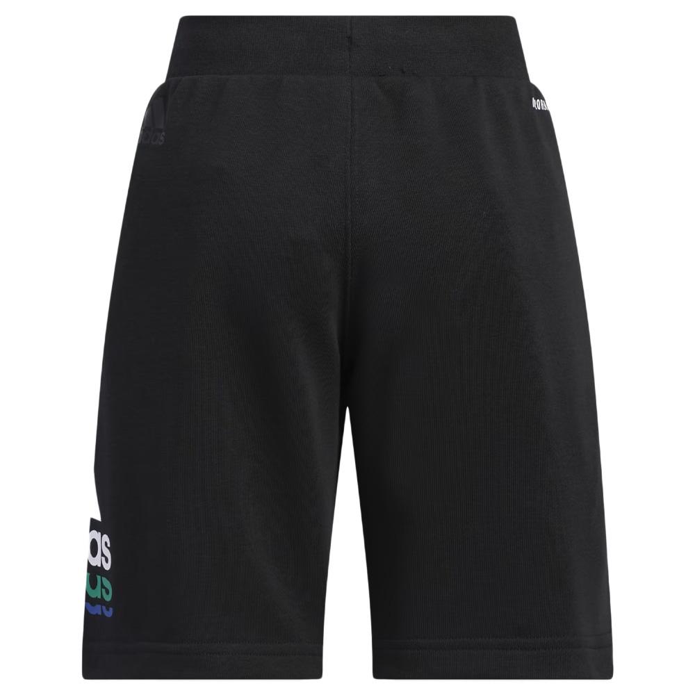Short Noir Garçon Adidas HZ7085 vue 2