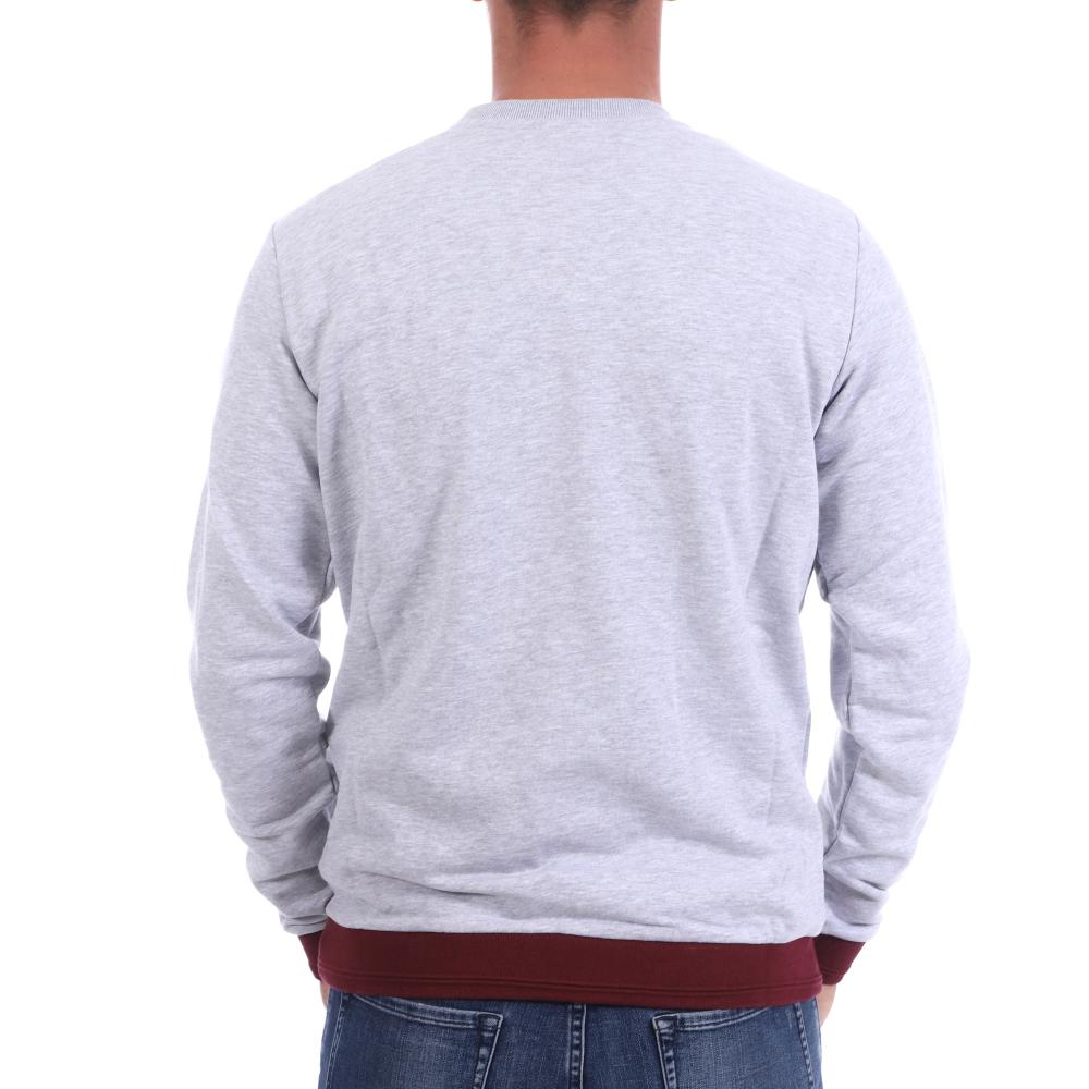 UBB Sweat gris homme Kappa Authentic Grana vue 2