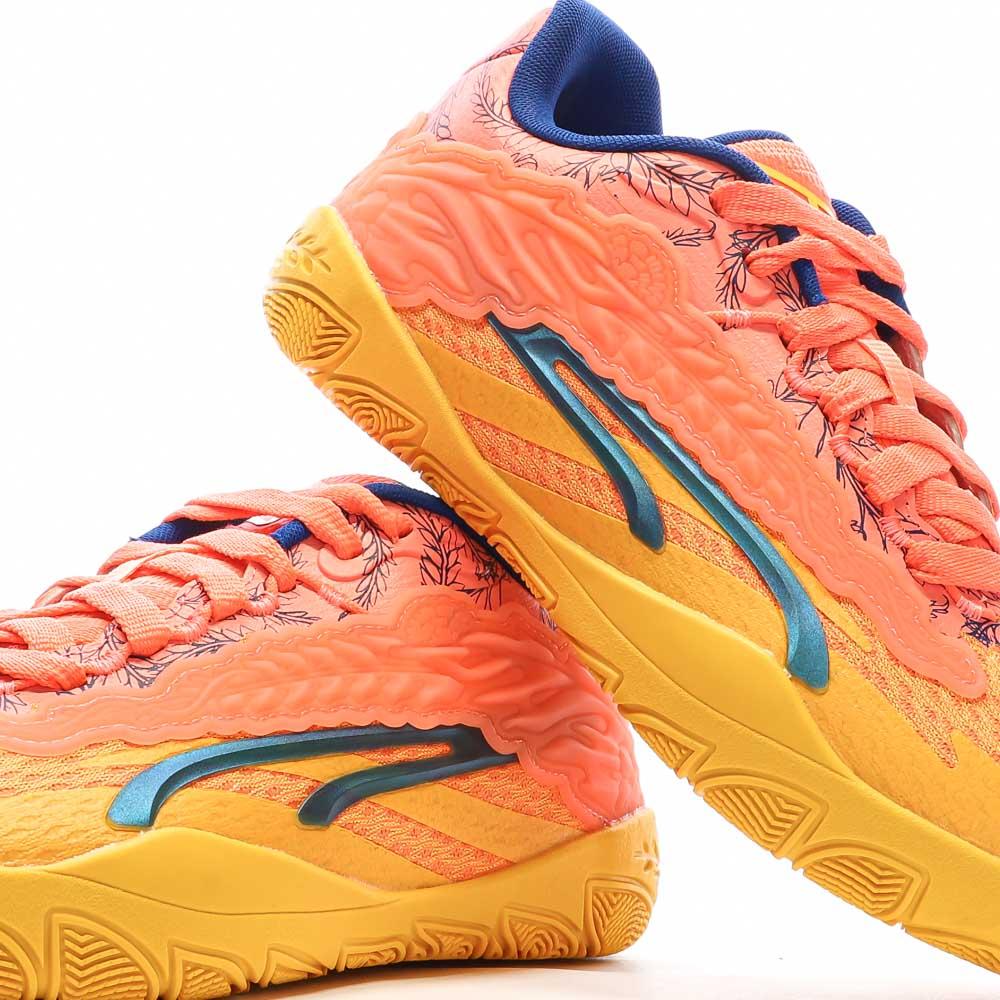 Chaussures de Basketball Orange Femme Puma Stewie 3 Dawn In ‘cuse vue 7