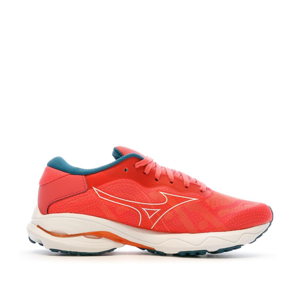 Chaussures de Running Rouge Femme Mizuno Wave Ultima vue 2