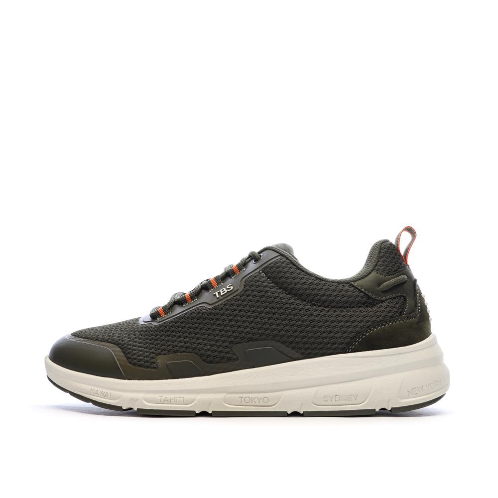 Zapatillas de deporte de color caqui para hombre TBS Jazz barato