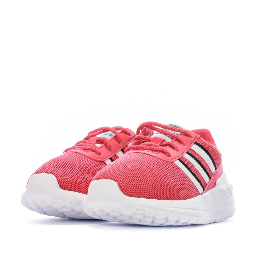 Baskets Rose Fille Adidas Trainer Lite vue 6