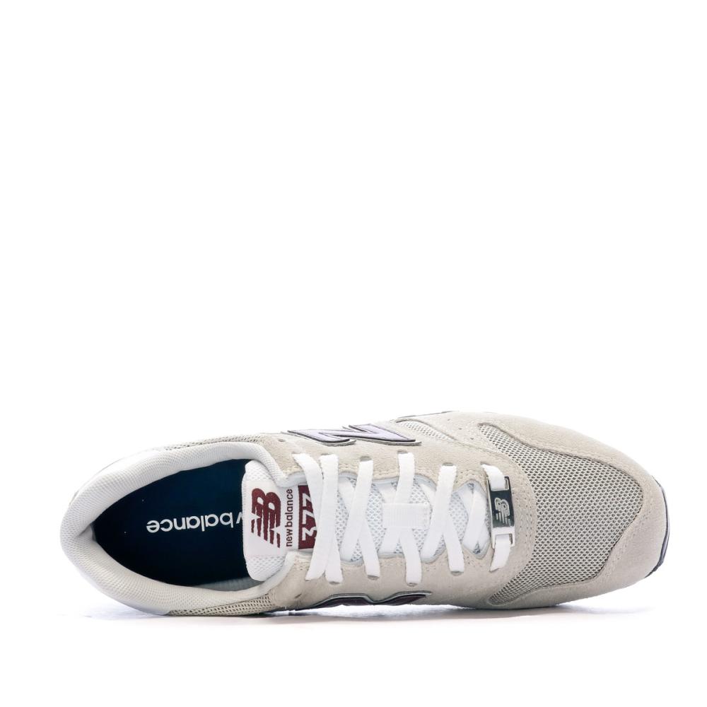 Baskets Beige Mixte New Balance ML373 vue 4