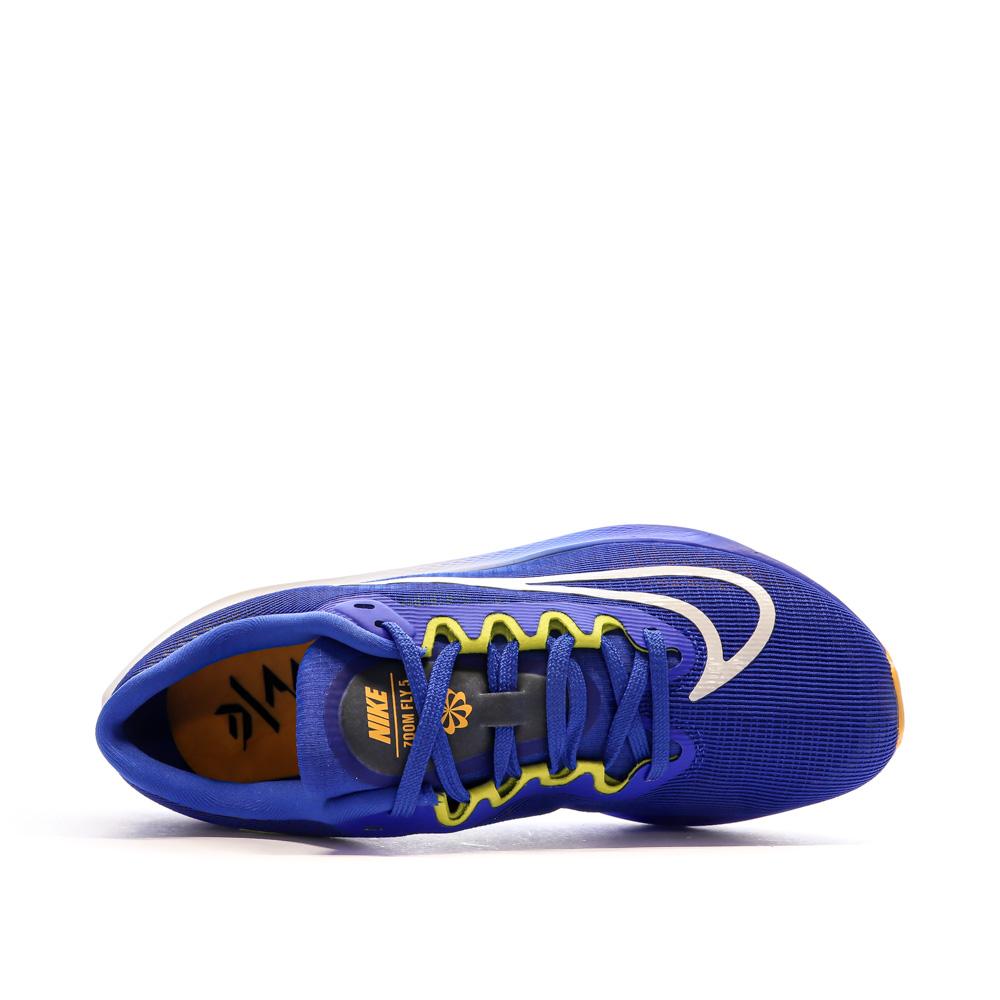 Chaussures de Running Bleu Homme Nike Zoom Fly 5 vue 4