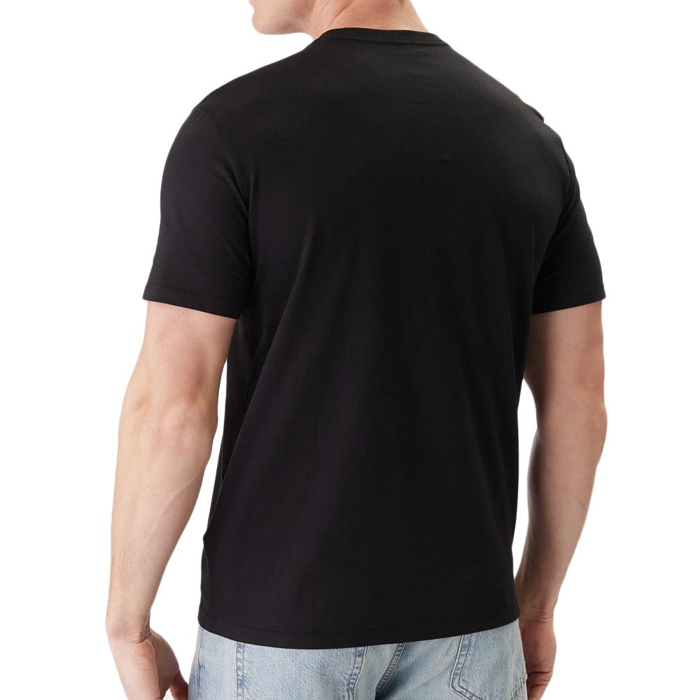 T-Shirt Noir Homme Calvin Klein Jeans Micros vue 2