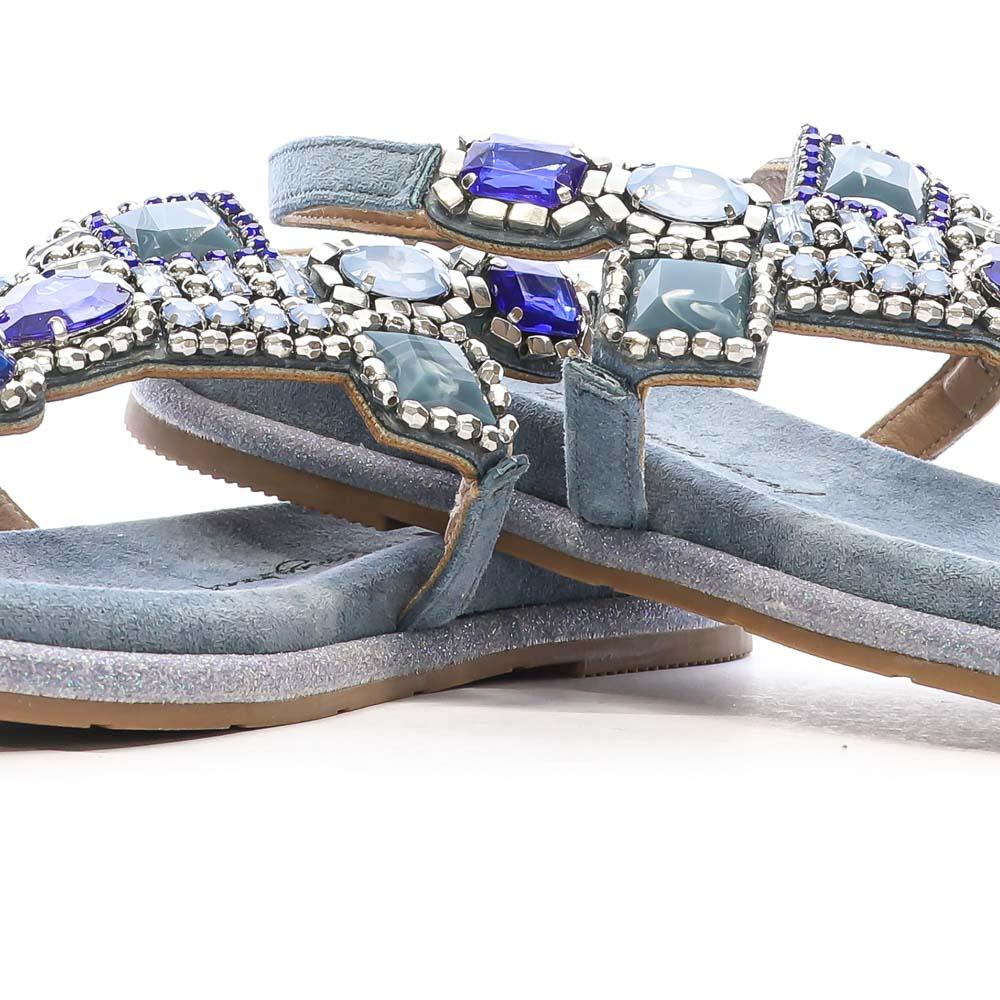 Sandales Bleu à Bijoux Femme XTI 144017 vue 7