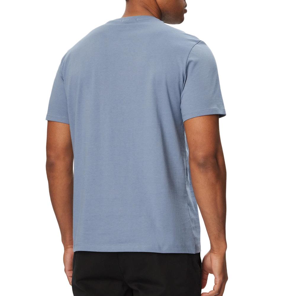 Calvin Klein Jeans Classic Monogram T-Shirt für Herren in Mittelblau Ansicht 2