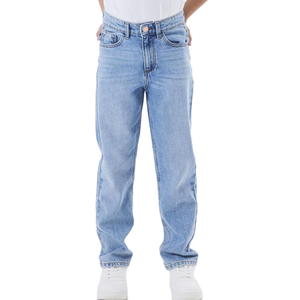 Jean Loose Bleu Moyen Fille Name it Frose pas cher