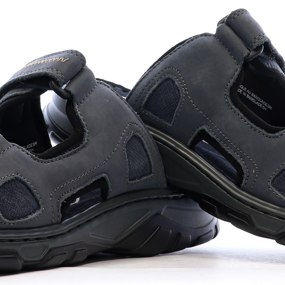 Herren-Sandalen in Marineblau TBS JONATAN Ansicht 7