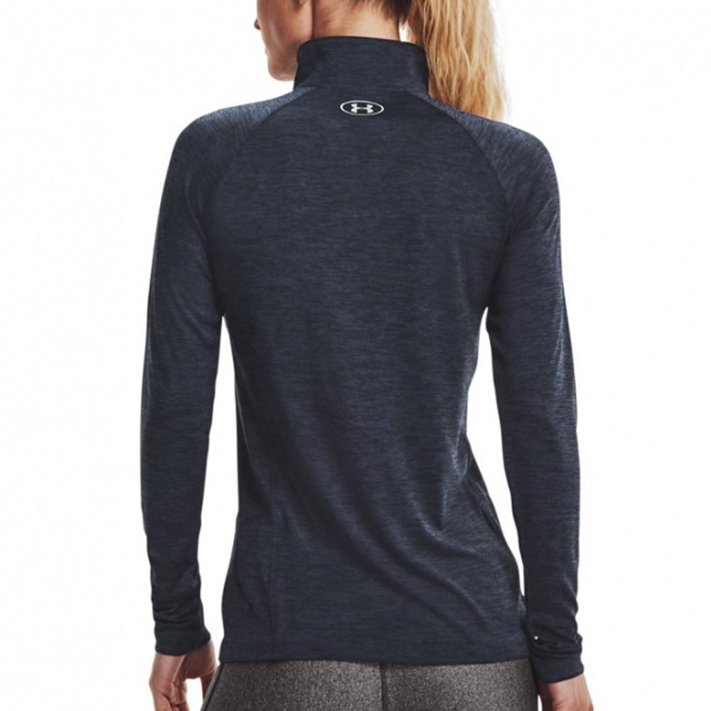 Pull ½ zip Marine Femme Under Armour Twist vue 2