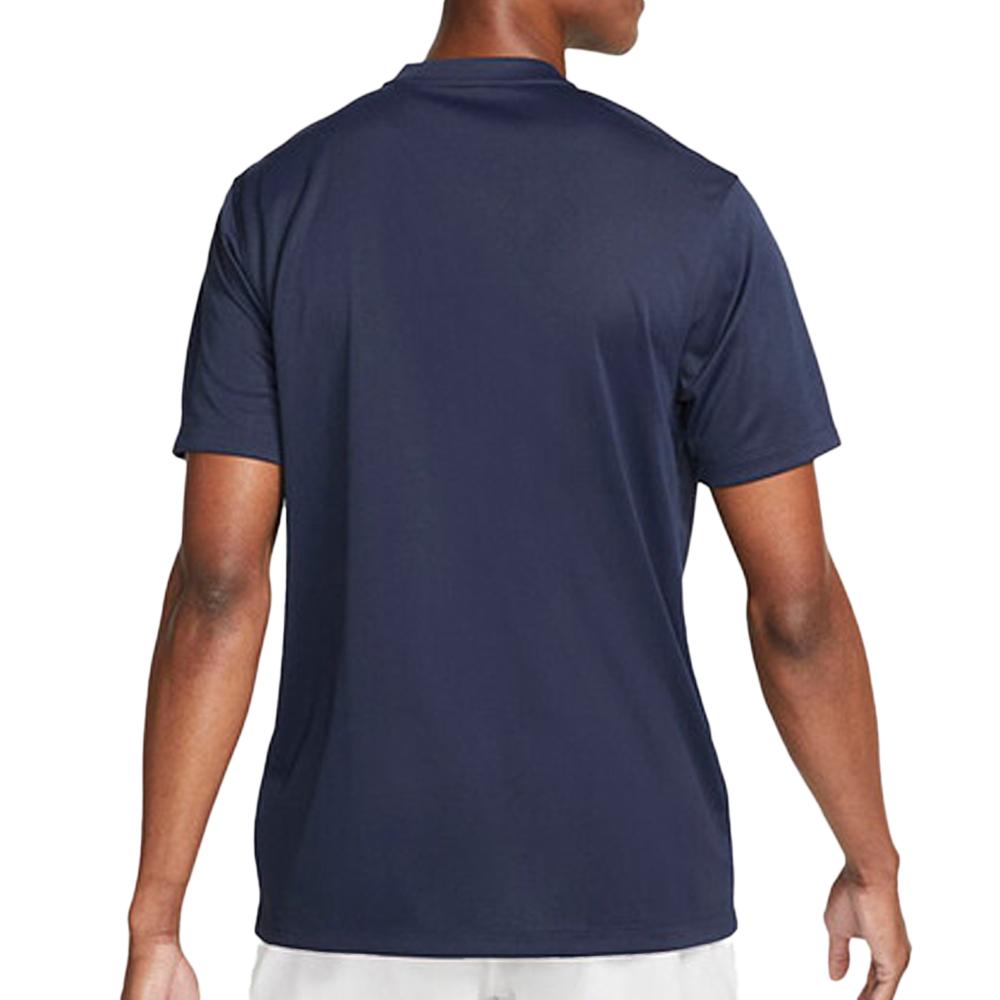 Polo Marine Homme Nike Blade vue 2