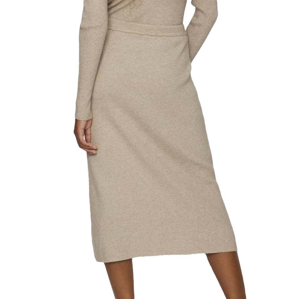 Jupe Beige Femme Vila Comfy A-line vue 2