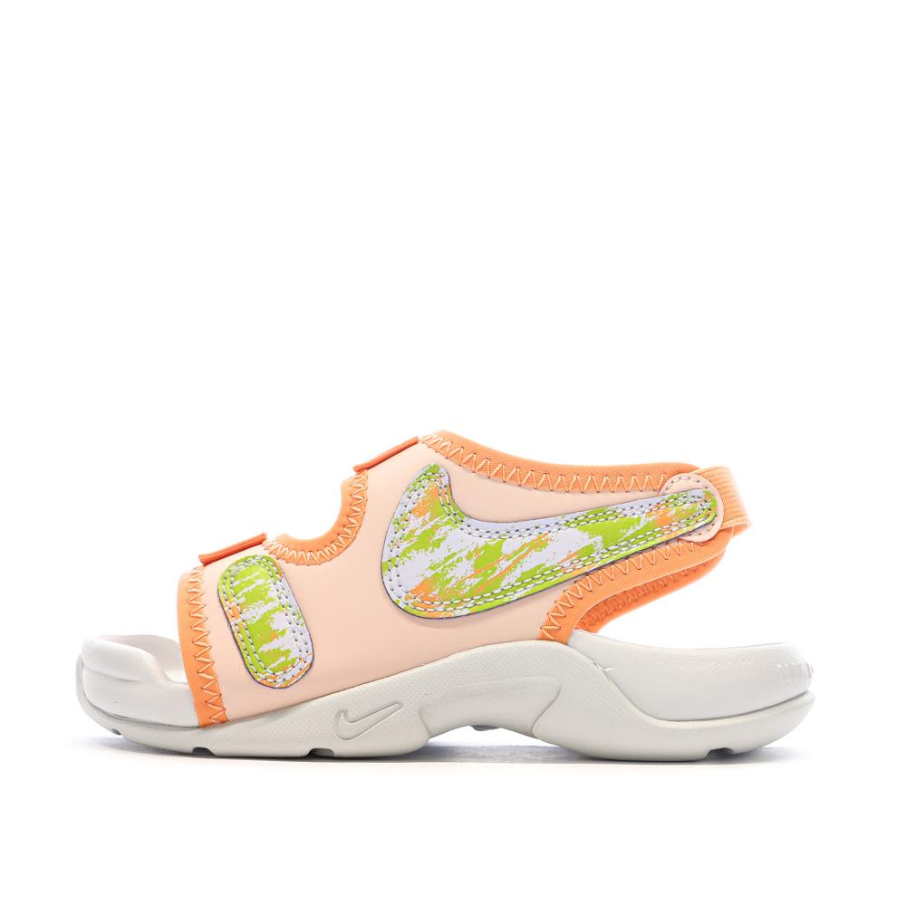 Sandales Oranges Enfant Nike Sunray Adjust 6 Se pas cher