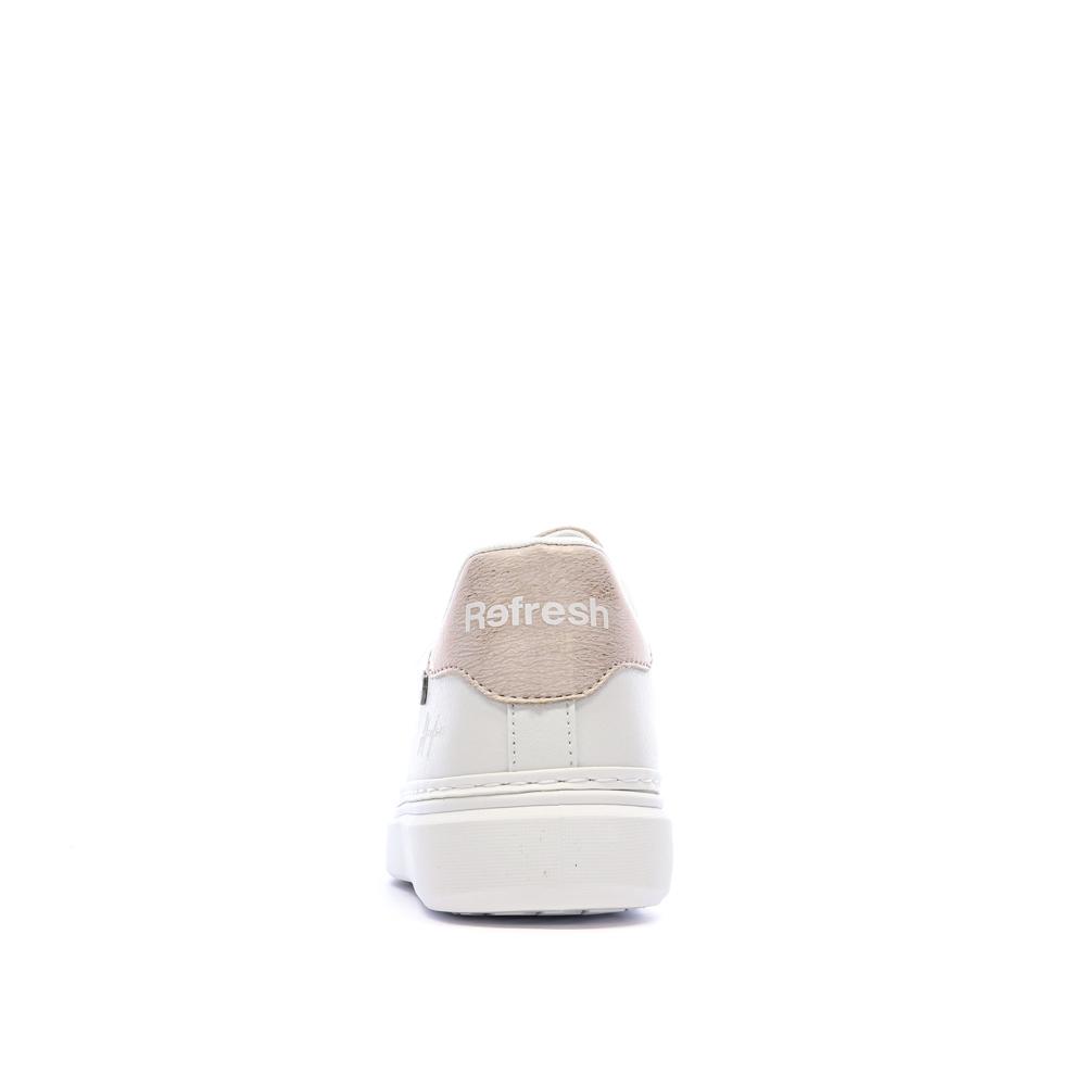 Zapatillas blancas para mujer Refresh 175227 Coral ver 3