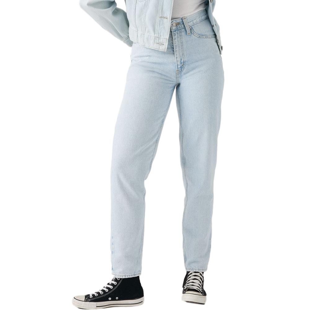 Jean Bleu Clair Femme Levi's 80's Mom pas cher