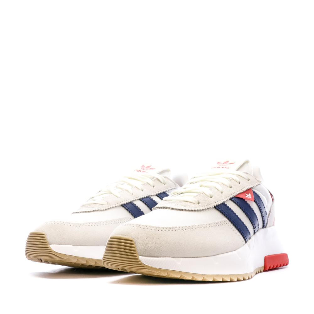 Baskets Blanches/Écru Homme Adidas Retropy vue 6