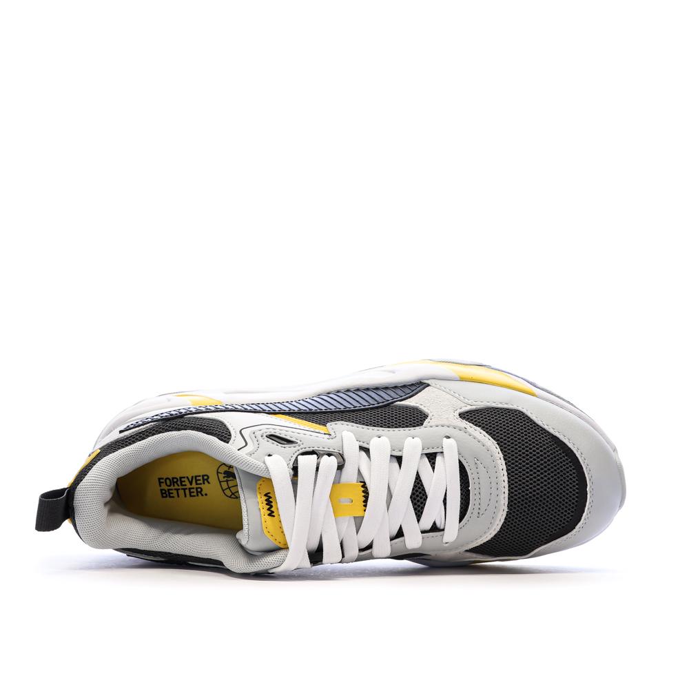 Baskets Noir/Jaunes Homme Puma Trinity vue 4