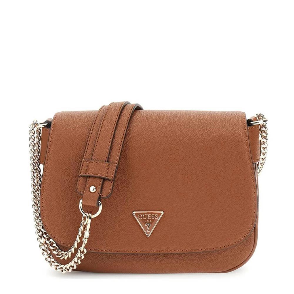 Sac à Bandoulière Marron Femme Guess Fedora pas cher