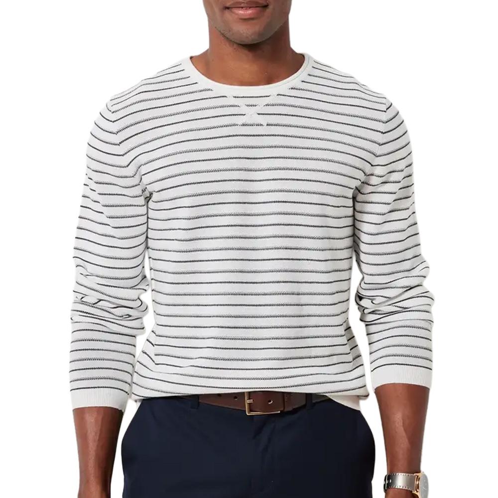 Pull Blanc/Marine Homme Freeman Porter Pharell pas cher