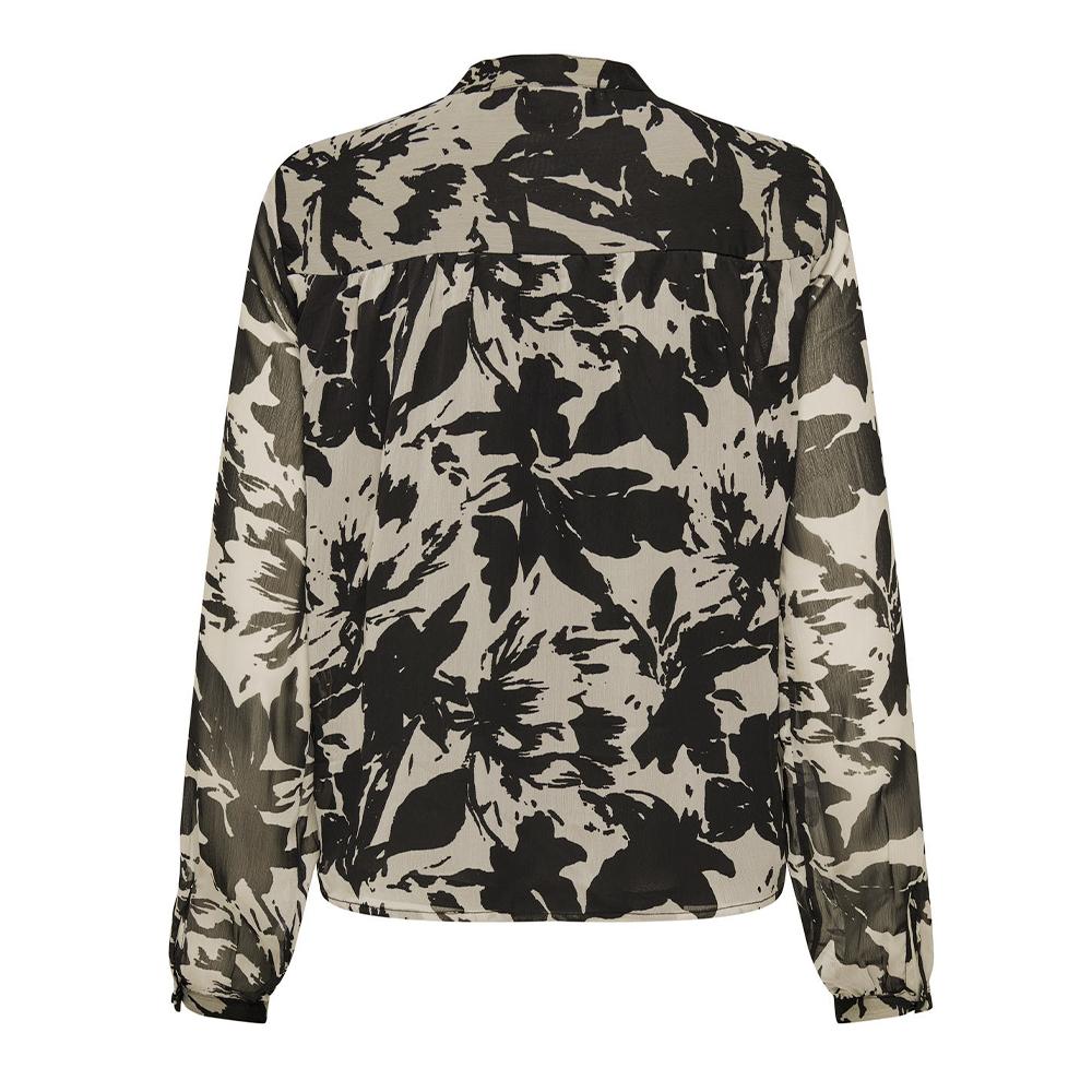 Blouse Marron/Noir Femme JDY Isabella vue 2