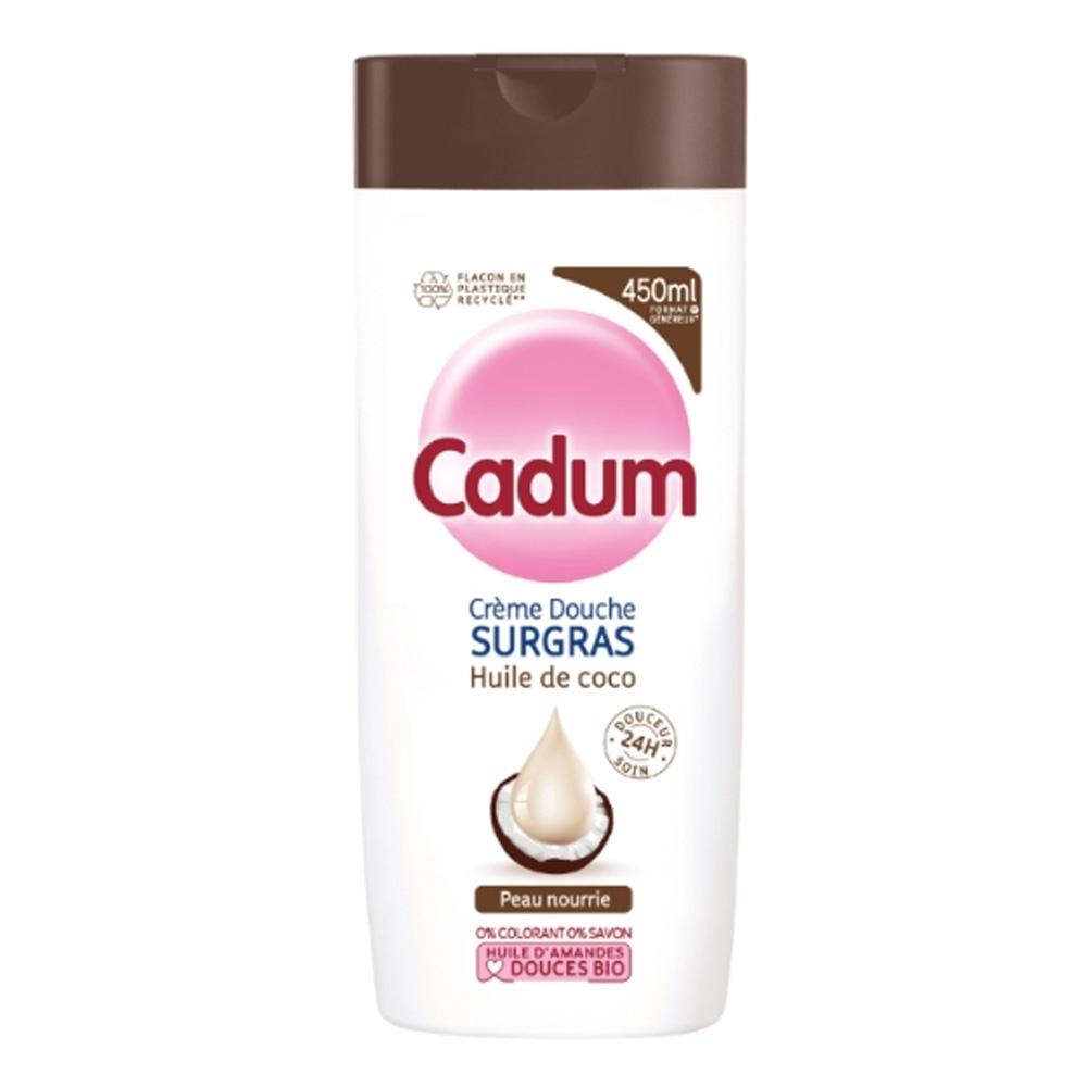 Crème Douche Surgras Huile de Coco Cadum 450ml pas cher
