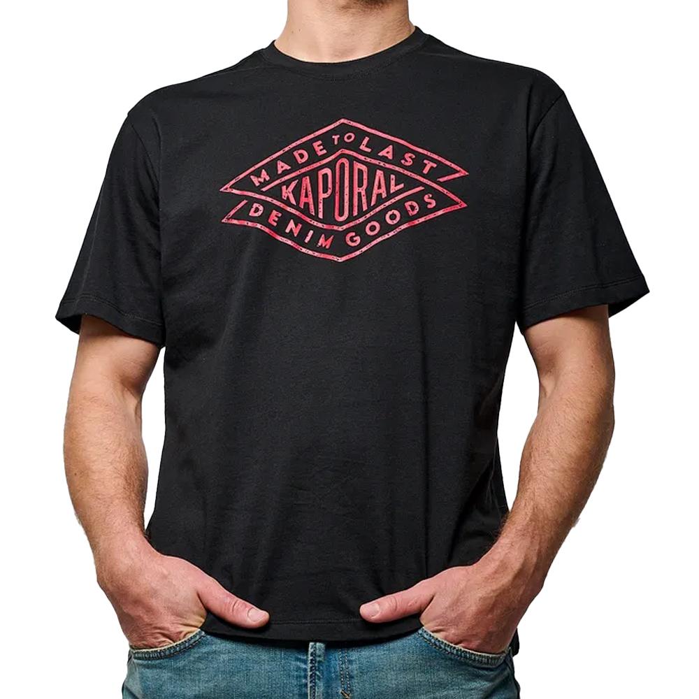 T-shirt Noir Homme Kaporal Toky pas cher