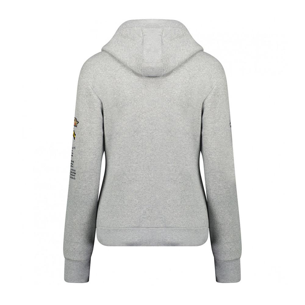 Sweat à capuche Gris Femme Geographical Norway Gymclass vue 2