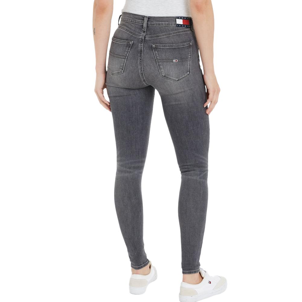 Jean Slim Gris Femme Tommy Hilfiger Nora vue 2