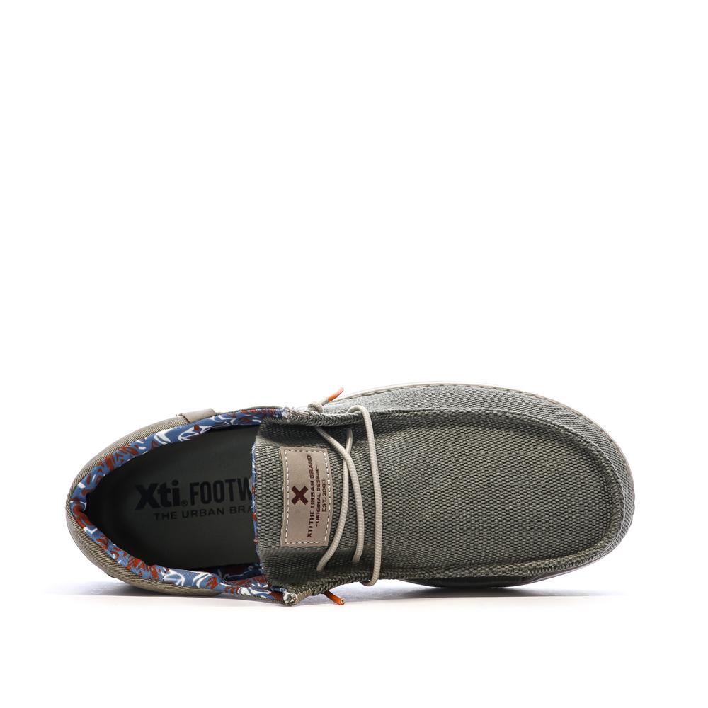 Baskets Kaki Homme XTI 143576 vue 4