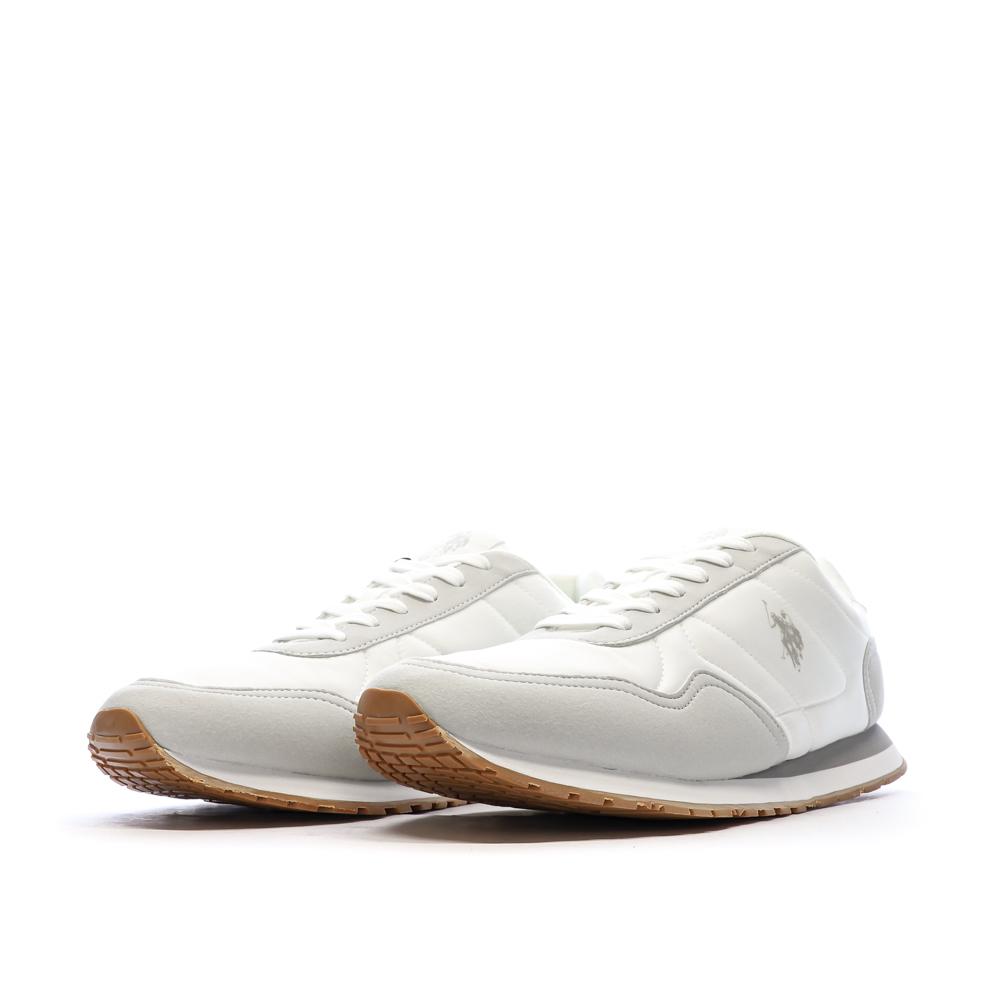 Baskets Blanches Homme US Polo ASSN Sneakers vue 6