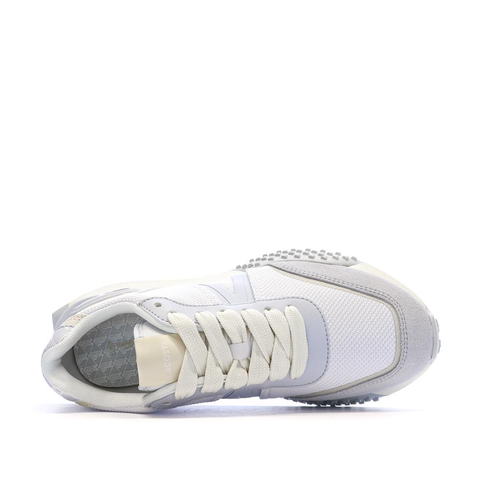 Baskets Gris Femme Lacoste L-spin Deluxe vue 4