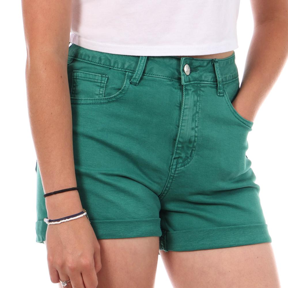 Short Vert Femme Monday Premium LW526 pas cher