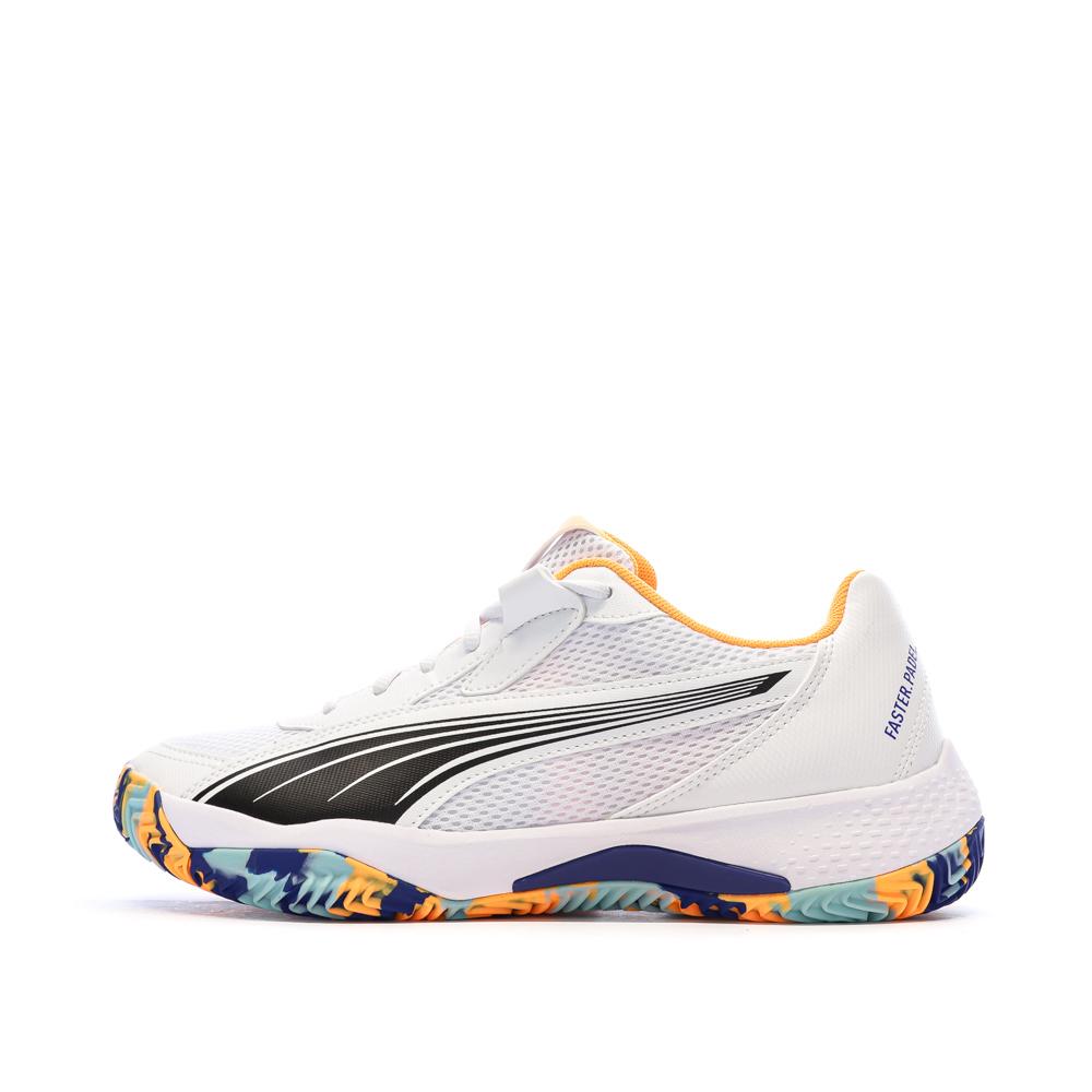Chaussures de Padel Blanche Mixte Puma Nova Court pas cher