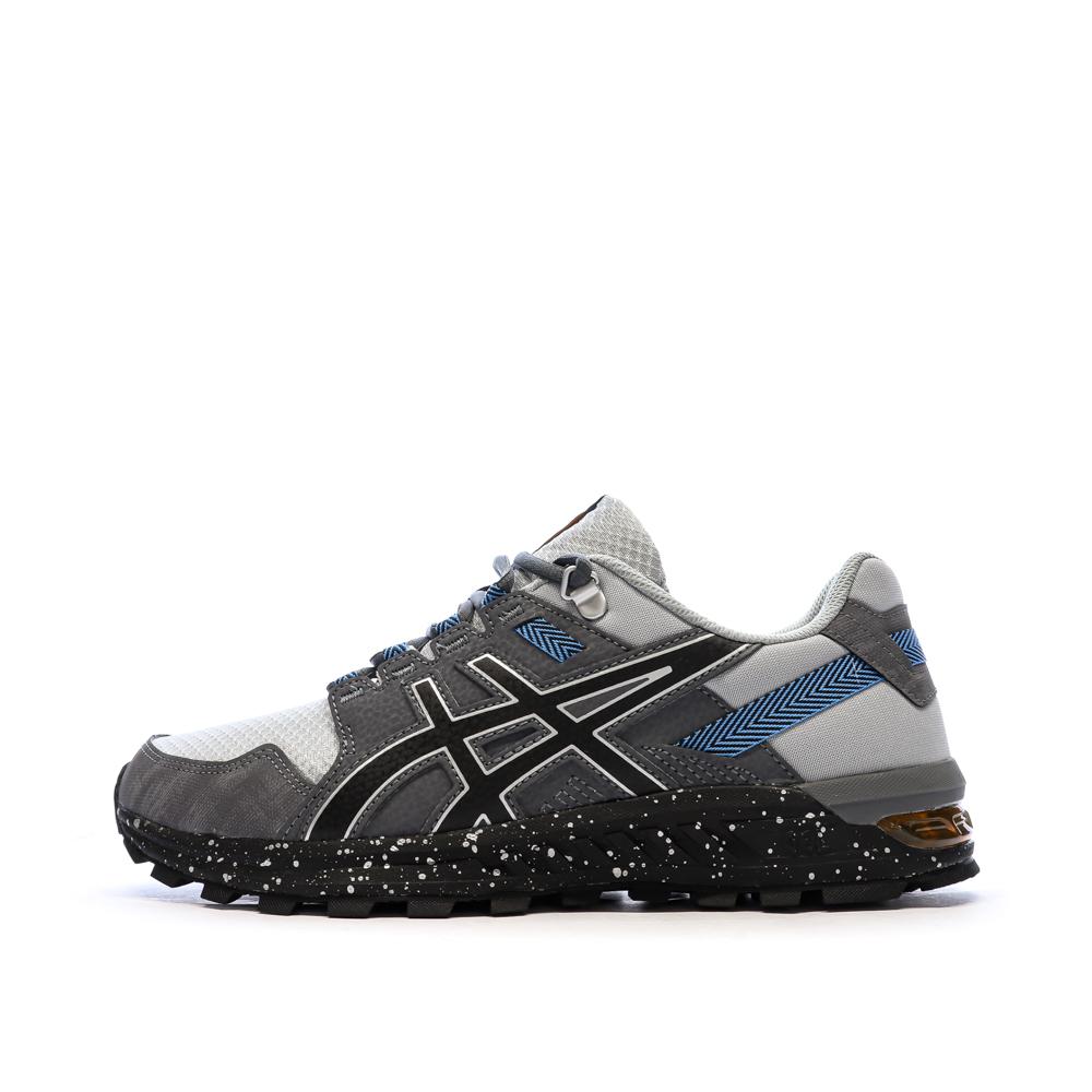 Chaussures de running Grises/Bleu Homme Asics Citrek pas cher