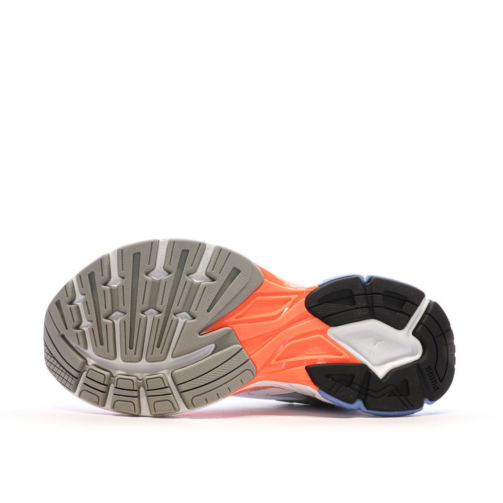 Baskets Noires/Blanc/Orange Homme Puma Velophasis vue 5