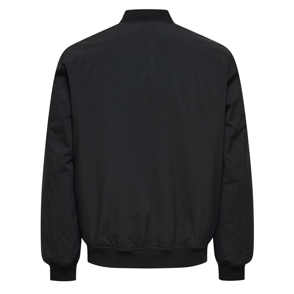 Bomber Noir Homme Only & Sons Josh vue 2