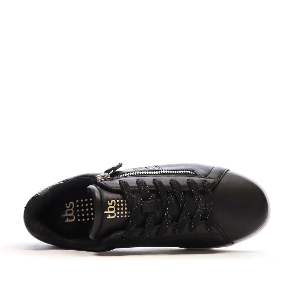 Baskets Noires Femme TBS LORAZIP vue 4