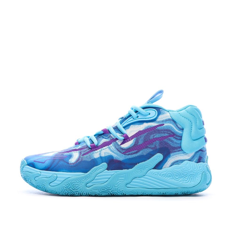 Chaussures de baskets Bleu Garçon Puma 309868 pas cher