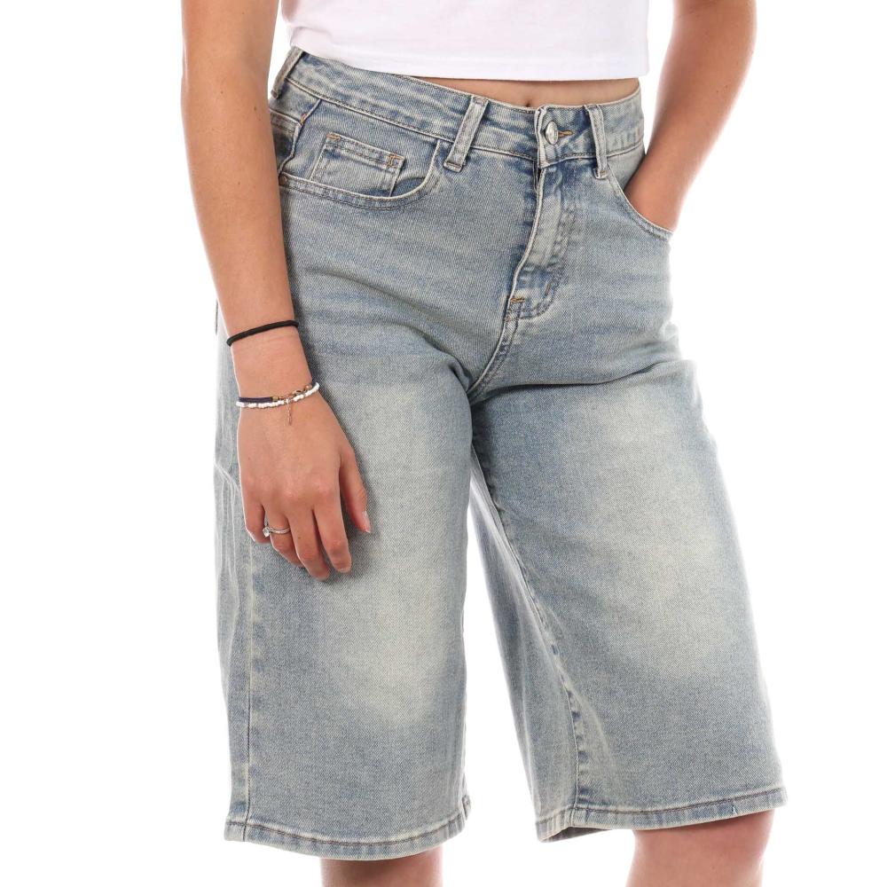 Short Bleu Clair Femme Monday Premium Blue pas cher