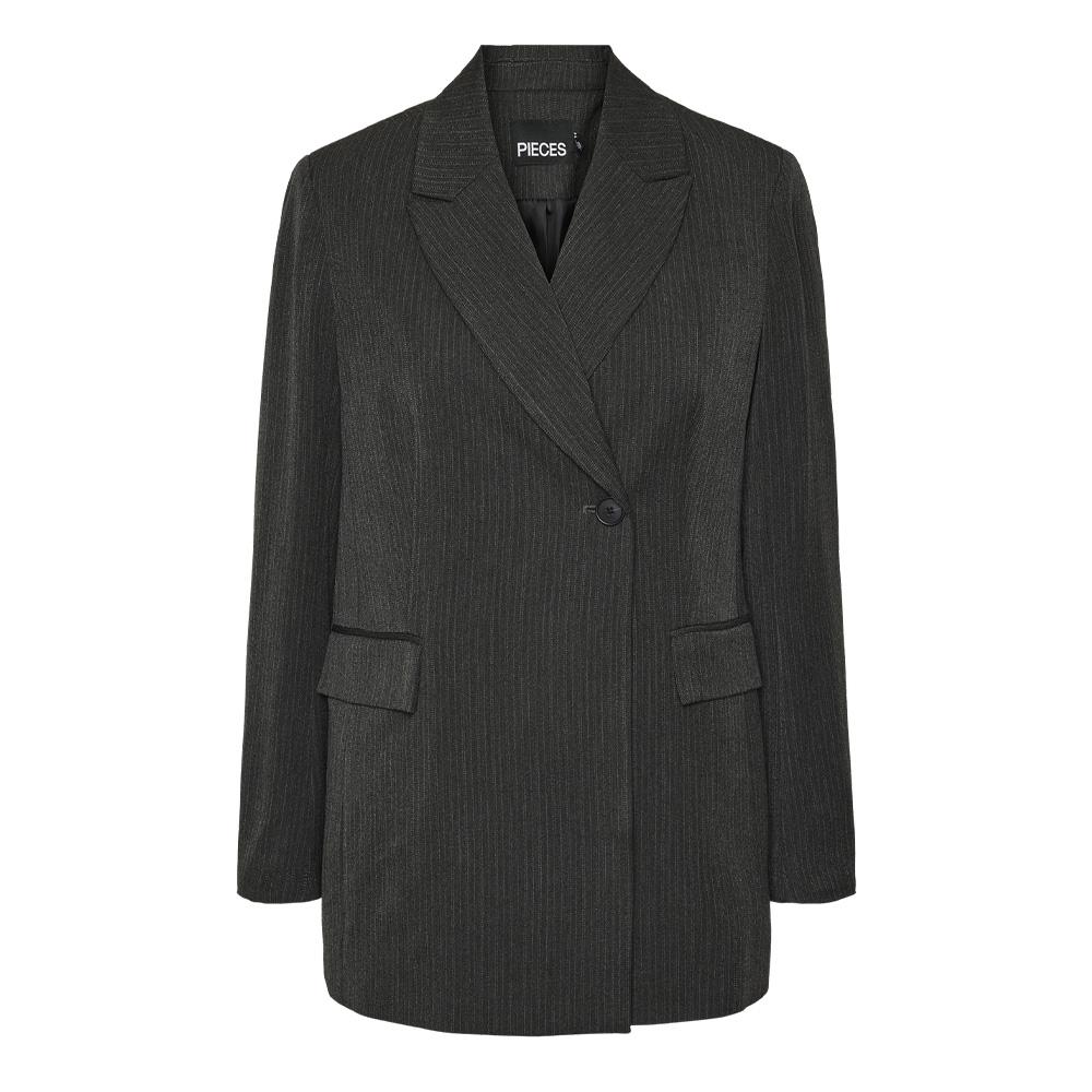 Blazer Noire Femme Pieces Talia pas cher