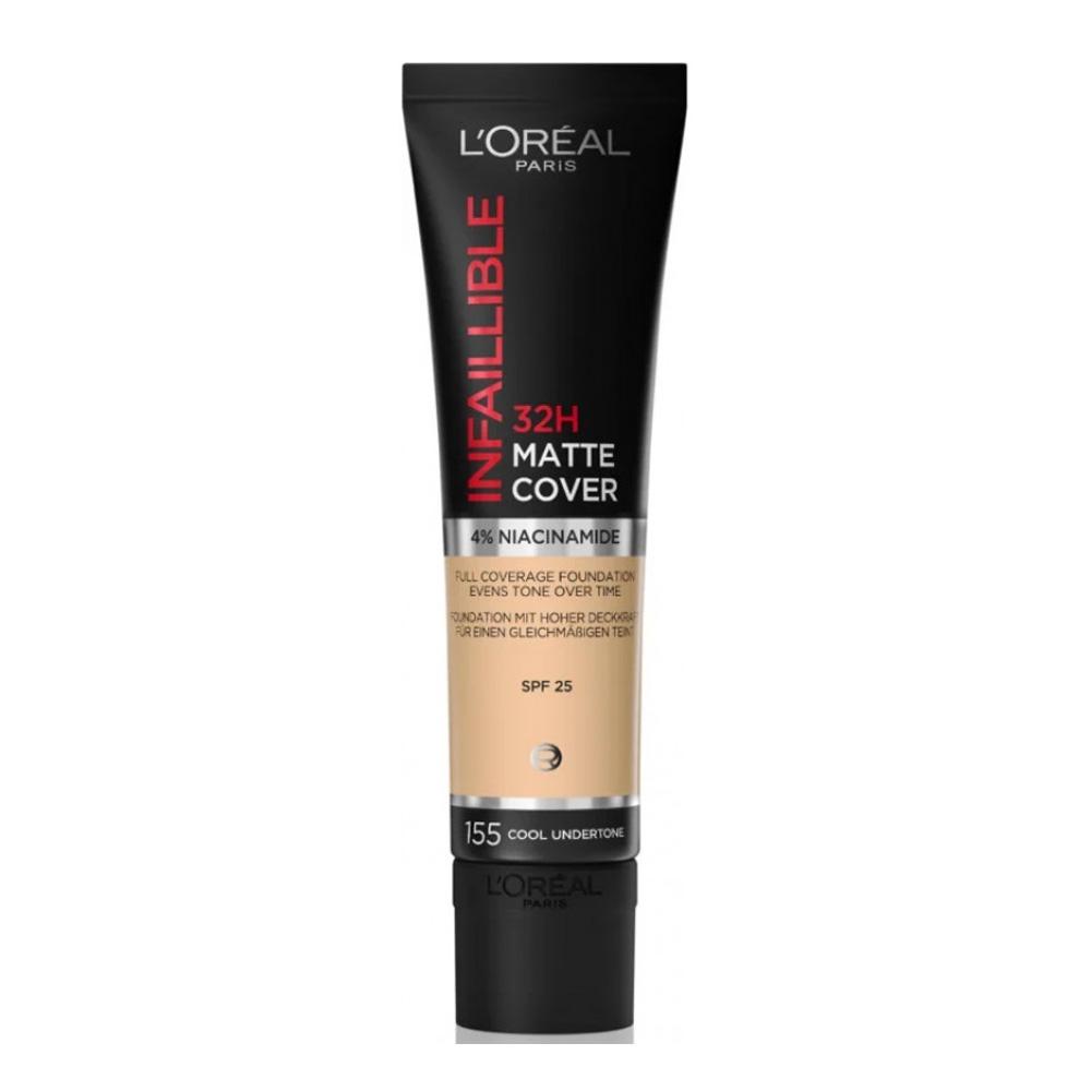Fond de teint L'Oréal Paris Infaillible Matte Cover 155 Rosé pas cher