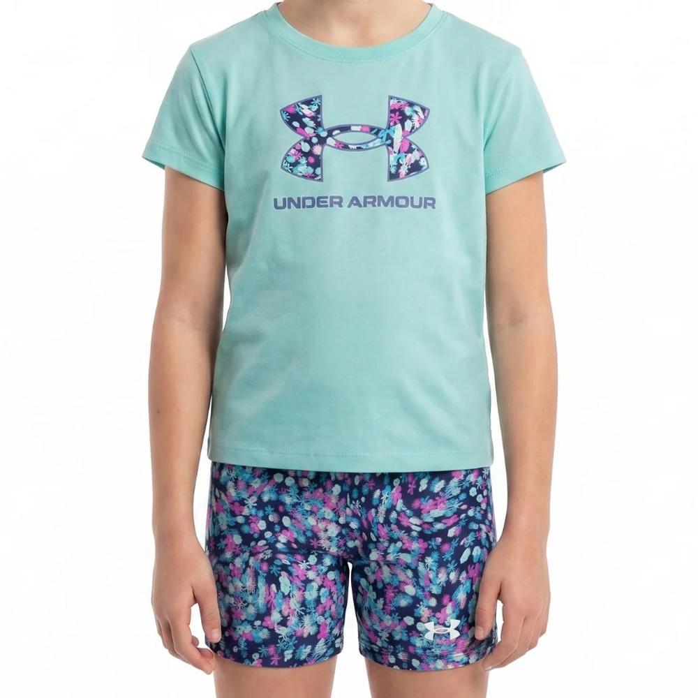 Conjunto azul para niña Under Armour Printed Bike barato