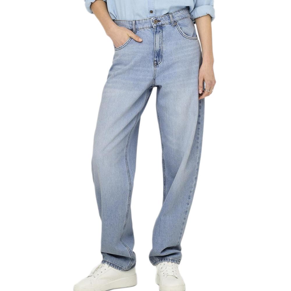 Jean Bleu Femme Only Nexa Mw Baggy pas cher