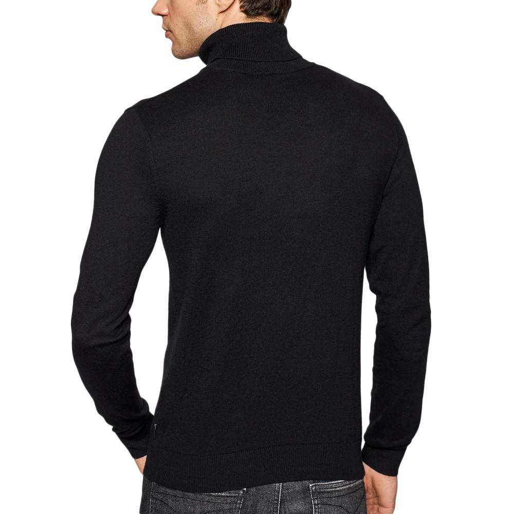 Pull Noir Garçon Jack & Jones Knit vue 2