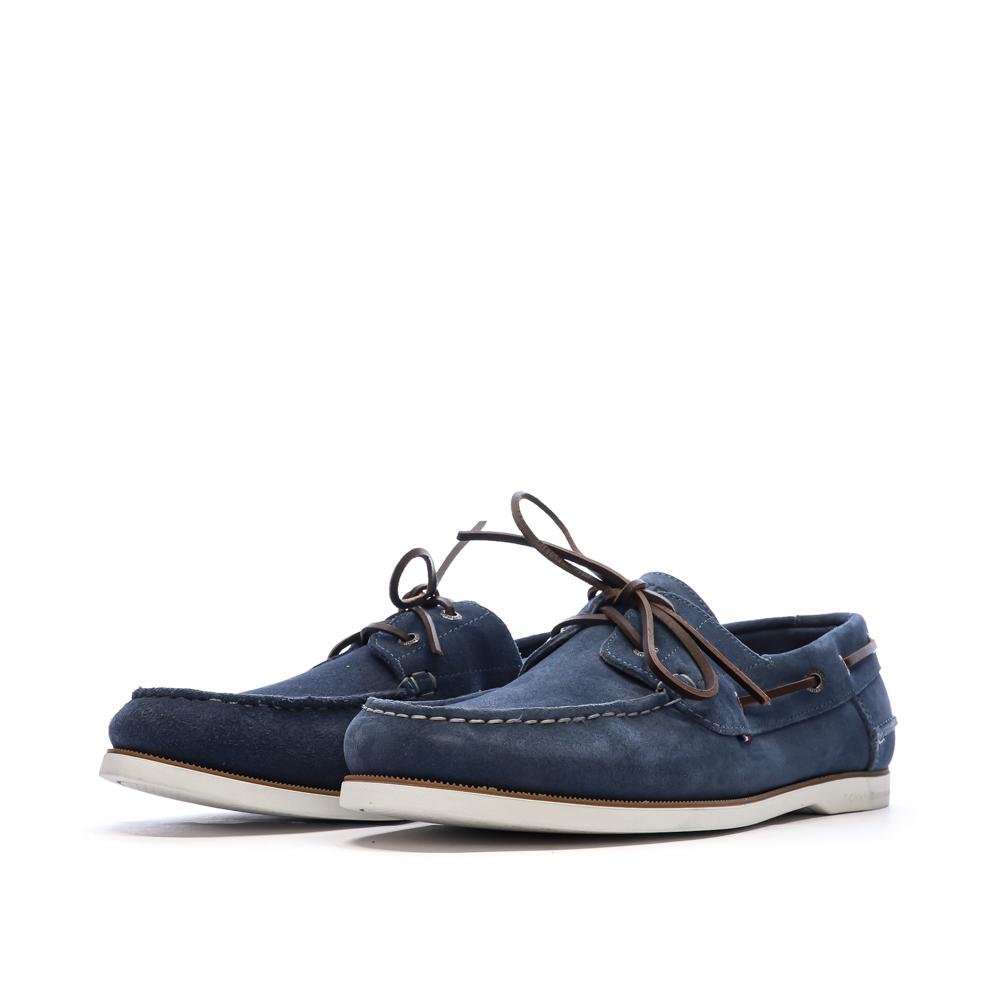 Mocassins Bleu Homme Tommy Hilfiger Boat vue 6