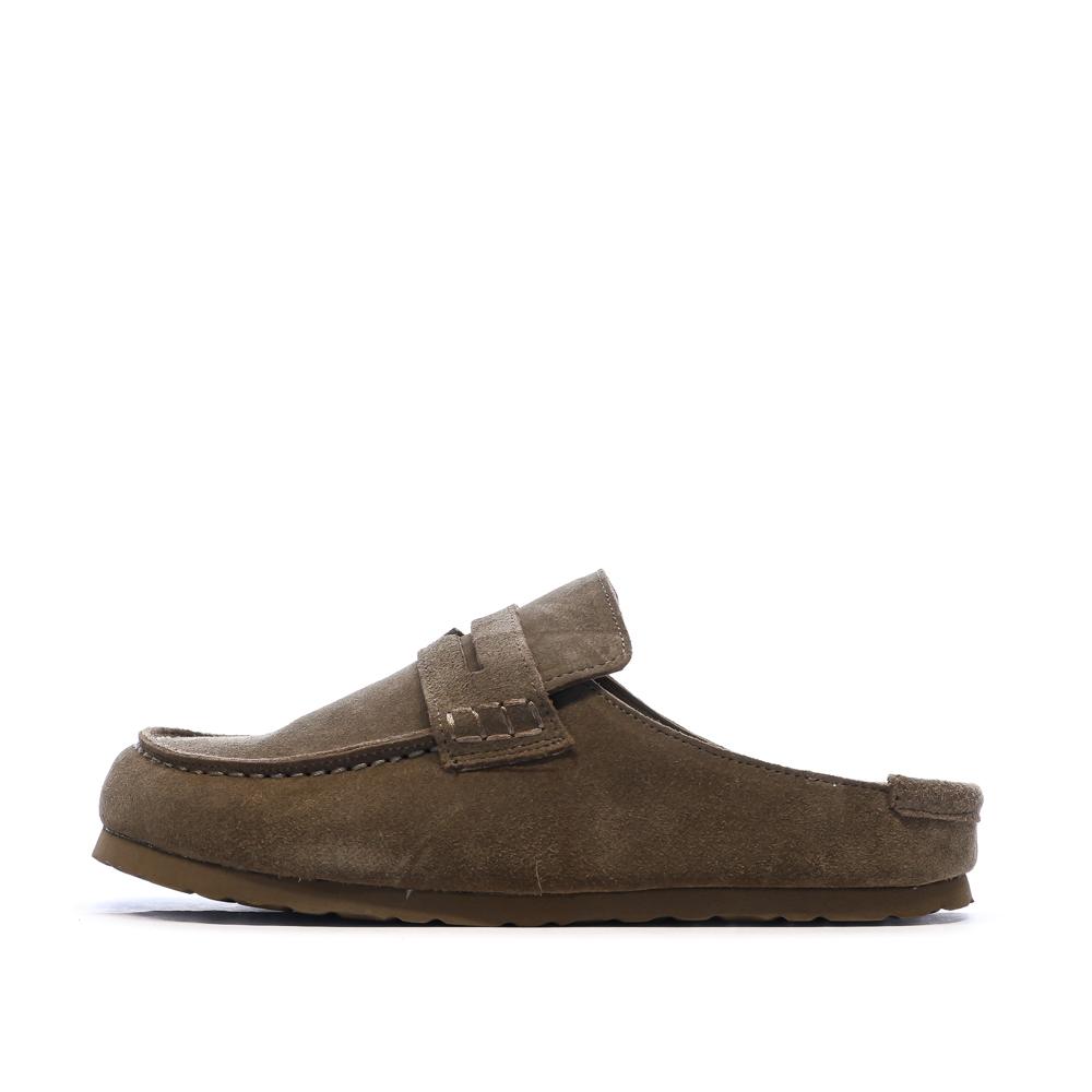 Sabots Marron Foncé Femme Xti Sabots Naples pas cher