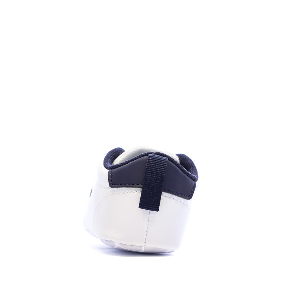 Baskets Blanches/Marine Bébé Lacoste Carnaby Set 225 vue 3