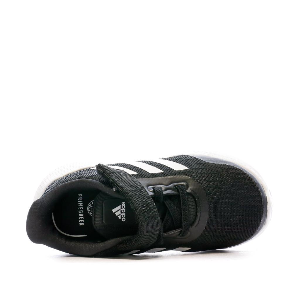 Basket Noir Garçon Adidas Eq21 Run El I vue 4