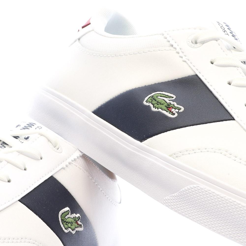 Baskets Blanches Homme Lacoste Vulcanized vue 7