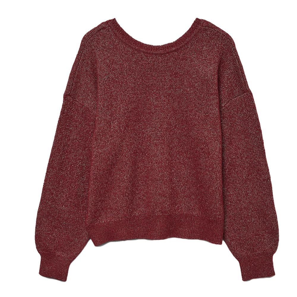 Pull Rouge Femme Vero Moda Mellie pas cher